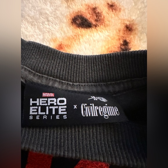 SPIDERMAN WEBS 199X OVERSIZED TEE IN VINTAGE BLACK (M) - Picture 6 of 8